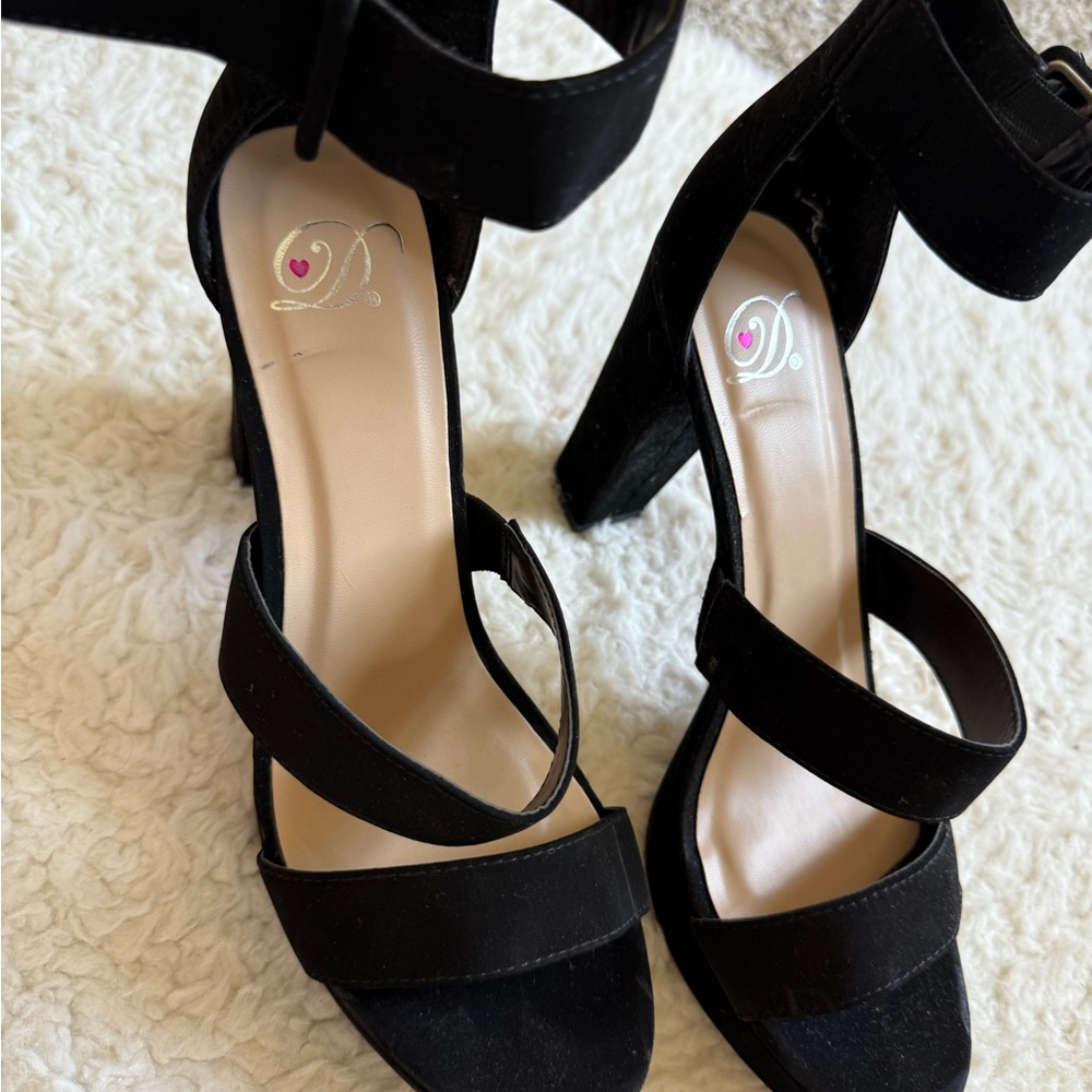 Elegant Black Women's Heels